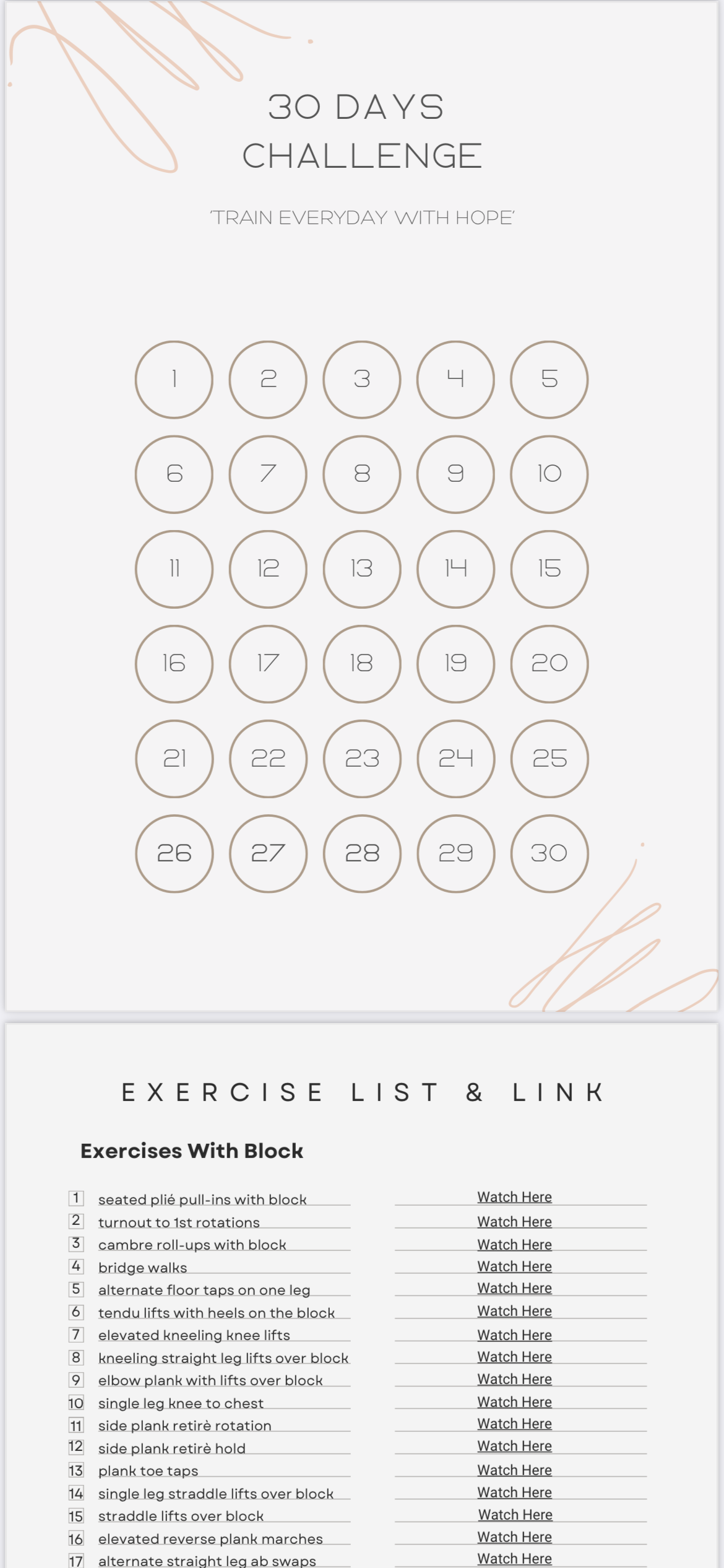 30 Day Stretch & Strength Challenge
